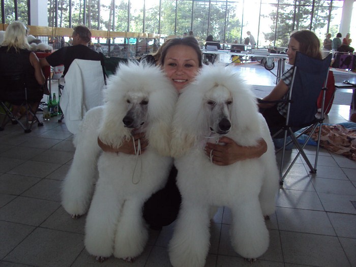 Armin and Andreas with owner